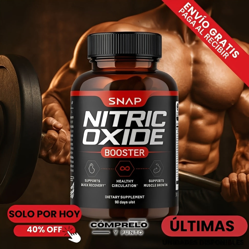 Óxido Nítrico 🇺🇸 Apoyo a la Resistencia Física y Salud Sexual Masculina