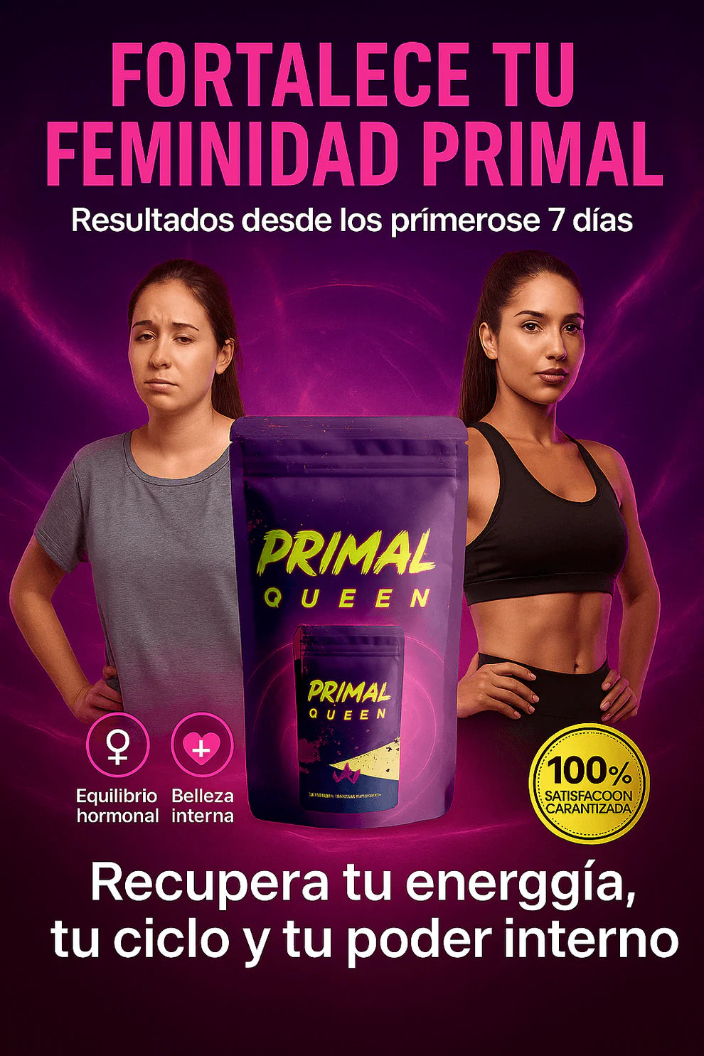 Primal Queen | Renovación de Energía y Ciclo Hormonal